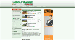 Desktop Screenshot of golfrangefinder.co.uk